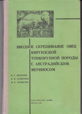 Вводное скрещивание овец киргизской тонкорунной породы с австралийским мериносом - фото 121326