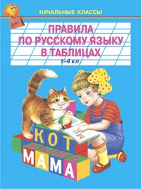 Правила по русскому языку в таблицах 1-4 кл - фото 208938