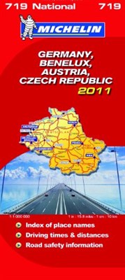 Германия Бенилюкс Австрия Чехия 2011 (Карта) - фото 211848