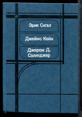Сигал Э., Кейн Д., Сэлинджер Д.Д. - История любви. Почтальон всегда звонит дважды. Над пропастью во ржи - 1992 - фото 219194