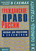 Платонов - Гражданское право России ч1 КЛ в схемах - 2003