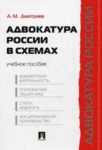 Дмитриев А.М. - Адвокатура России в схемах Уч.пос - 2019 Дмитриев А.М. - Адвокатура России в схемах Уч.пос - 2019