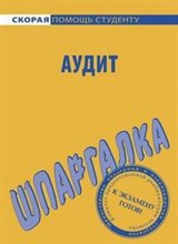 Шпаргалка аудит - 2008
