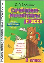 Сочинения миниатюры и эссе 3 кл