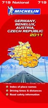 Германия Бенилюкс Австрия Чехия 2011 (Карта)