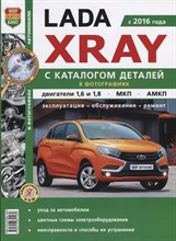 ВАЗ Lada XRAY с каталогом чб. фото Серия "Я Ремонтирую Сам"