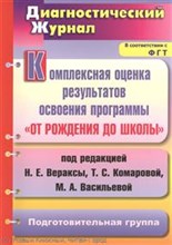 Афонькина Юлия Александровна - Комплексная оценка результатов освоения программы От Рождения до школы Подготовительная группа - 2012