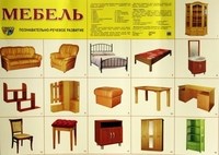 Демонстрационный плакат А2 Мебель