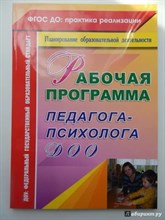Афонькина Ю. А. - Рабочая программа педагога-психолога ДОО